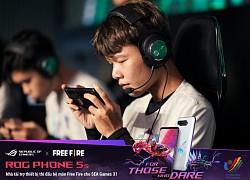 ASUS tài trợ ROG Phone 5s để tuyển thủ Free Fire Việt Nam cháy hết mình tại SEA Games 31