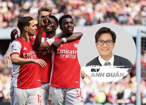 BLV Anh Quân: Arsenal cách "thiên đường" Cúp C1 đúng 1 chiến thắng