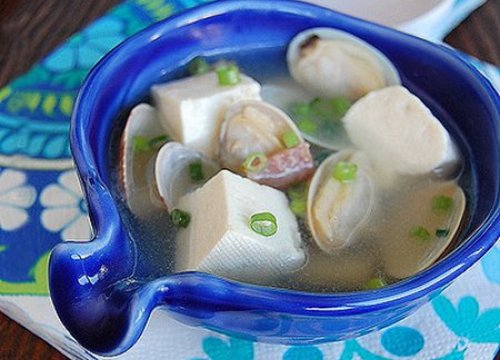 Canh ngao đậu hũ cho những ai sợ béo