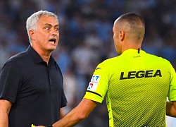 HLV Mourinho chỉ trích trọng tài sau thất bại của Roma