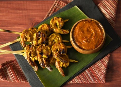 Học người Thái làm tôm satay ăn mãi chẳng biết ngán