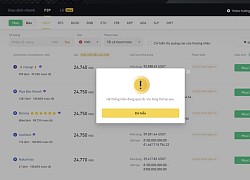 Nhà đầu tư bán tháo khiến giá USDT tăng vọt, Binance quá tải