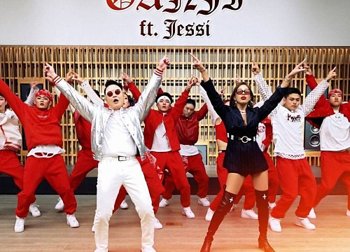 Psy và Jessi tung MV trình diễn ca khúc Ganji