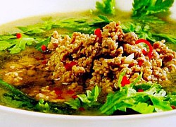 Canh tần ô thịt bò