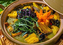 Trưa nay ăn gì: Trưa hè, lại nhớ món lẩu ốc bươu nấu chuối đậu thân thương