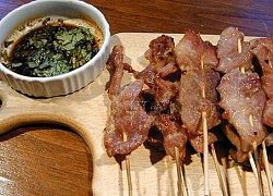 Đổi bữa với thịt lợn nướng xiên