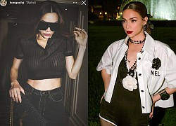 Hồ Ngọc Hà diện áo xuyên thấu, thả rông toàn bộ vòng 1 'áp đảo' Ngọc Trinh, khiến CĐM nhức mắt