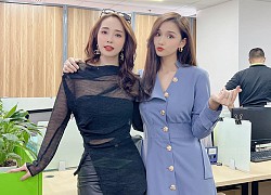 Quỳnh Nga "quấn quít" không rời khi đóng phim cùng Lã Thanh Huyền