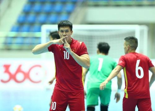 Tuyển futsal Việt Nam vùi dập Malaysia ở SEA Games 31