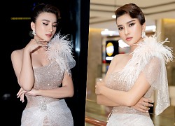 Xuất hiện với bộ cánh siêu chặt chém, Kim Tuyến thu hút giới truyền thông và khán giả