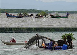 Ảnh hưởng từ khai thác thủy sản bằng máy bơm hút cát trên đầm Thị Nại