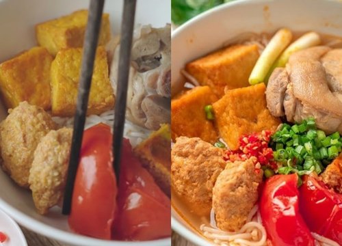 Cách nấu bún riêu cua giò heo ngon béo ăn là ghiền