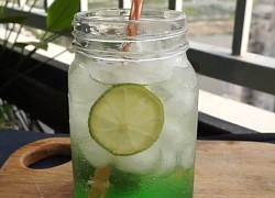 Cách pha soda chanh bạc hà the mát cực sảng khoái