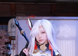 Cosplay Shenhe "băng tộc" nhưng làm rạo rực nam nhân