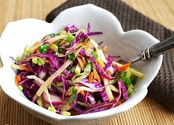 Da đẹp dáng thon với salad bắp cải thơm ngon mát giòn