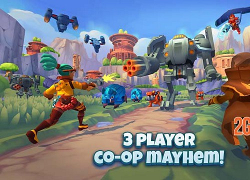 Gatherers game bắn súng co-op góc nhìn thứ ba mới phát hành toàn cầu cho Android