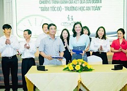 'Giảm tốc độ - Trường học an toàn' góp phần bảo vệ học sinh và phụ huynh