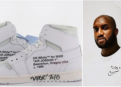 Giày Jordan có chữ ký của Virgil Abloh được đấu giá gần 400 triệu đồng