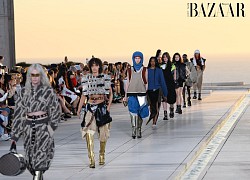 Louis Vuitton Cruise 2023: Hoàng Hôn Buông Xuống Ở California