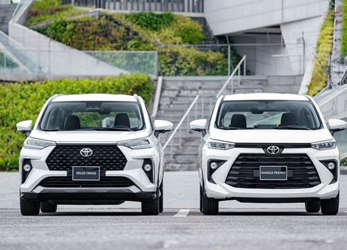 Toyota Veloz bán chạy hơn Suzuki XL7 nhưng vẫn kém xa Mitsubishi Xpander