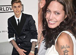 Justin Bieber và dàn sao hối hận về những hình xăm: Lúc xăm phấn khích, bây giờ &#8216;hết hồn&#8217;