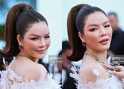 Ống kính quốc tế phơi bày nhan sắc thật Lý Nhã Kỳ tại Cannes