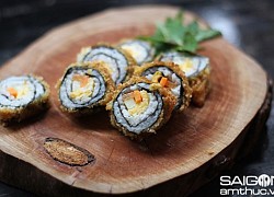 Bí quyết làm kimbap chiên xù giòn rụm