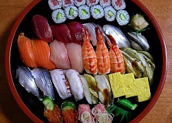 Đã mắt với món sushi trứ danh từ Nhật Bản