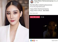 Facebook Tangmo &#8216;Chiếc Lá Cuốn Bay&#8217; bất ngờ livestream giữa đêm: &#8216;Mo đang về&#8217;