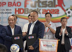 Họp báo công bố giải Futsal HDBank vô địch quốc gia và cup quốc gia 2022