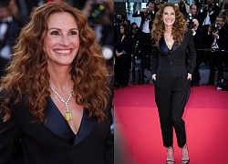 Julia Roberts đeo viên kim cương vàng 100 carat đến LHP Cannes 2022