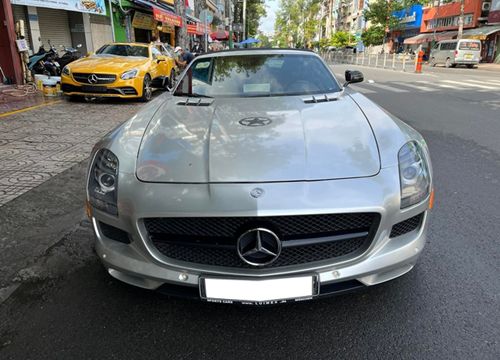 Mercedes-Benz SLS AMG GT Roadster độc nhất Việt Nam tái xuất sau hơn 1 năm nằm trong garage