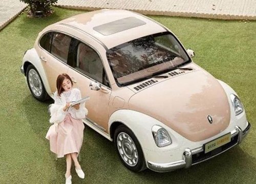 ORA Ballet Cat nhái Volkswagen Beetle giúp chị em ngày 'đèn đỏ'.