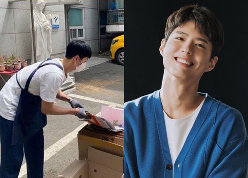 Park Bo Gum đi làm từ thiện sau khi hoàn thành nghĩa vụ quân sự