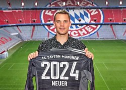 Thủ thành Manuel Neuer gắn bó với Bayern Munich đến năm 2024