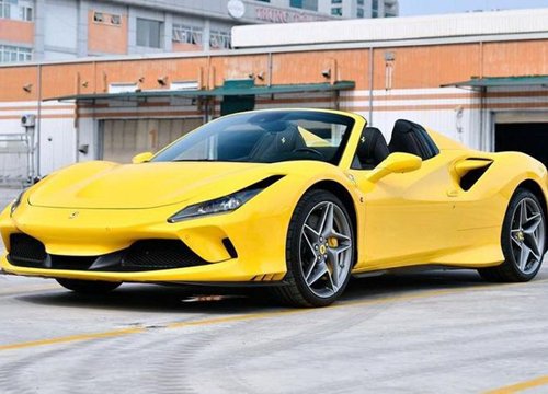 Tiền nhiều để mà làm gì? 'Qua' Vũ lại tậu Ferrari F8 Spider 25 tỷ