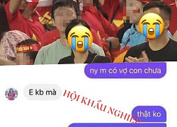 "Tiểu tam" vụ đi xem chung kết SEA Games với trai đã có vợ lên tiếng: "Em không biết thật mà!"