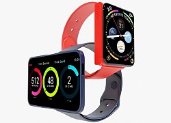 Ý tưởng Apple Watch điên rồ với màn hình gập