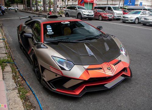 Lamborghini Aventador độ Duke Dynamics được thay áo mới tại TP.HCM