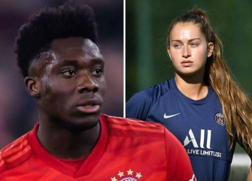 Alphonso Davies chia tay bạn gái là nữ đồng nghiệp