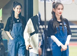 Angelababy rạng rỡ đi quay show giữa lùm xùm giải thể 4 công ty