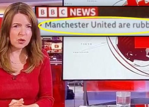 BBC phải lên tiếng xin lỗi Man United vì sự cố hy hữu