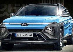 Hyundai Kona 2023 lộ diện - Kích thước lớn và thể thao hơn