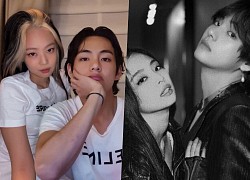 Loạt cư dân mạng vui mừng, tung loạt ảnh ghép tình tứ trước tin hẹn hò giữa V (BTS) và Jennie (BLACKPINK)