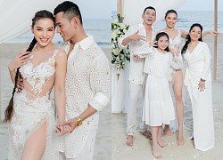 Mẹ chồng và con gái Phương Trinh Jolie chiếm spotlight trong tiệc cưới