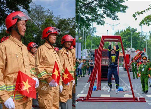 Nâng cao bản lĩnh, năng lực cho cán bộ, chiến sĩ PCCC và cứu nạn, cứu hộ