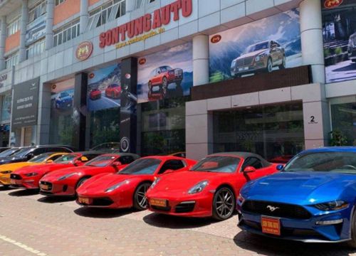 Nhiều showroom bán xe sang đột ngột đóng cửa