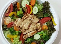 Cách làm salad rau trộn sốt mè rang Kewpie Keto giảm cân của Nhật