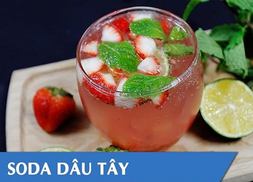 Cách pha chế soda bằng 7up "mix" các loại trái cây thơm ngon