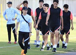 Học trò cũ của thầy Park và thầy Gong cùng U23 Hàn Quốc chuẩn bị đấu U23 Việt Nam